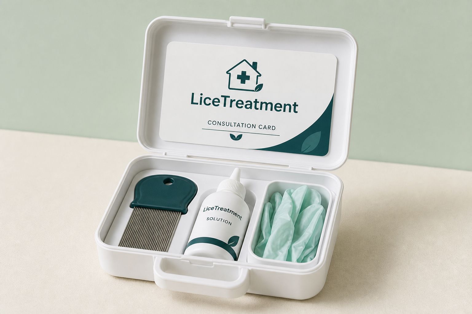 A home-visit service concept photography for LiceTreatment